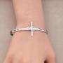 Zuo Bao Christian Gift Religious Jewelry Psalm 46:5 God is Within Her She Will Not Fall Bracelet Bible Verse Bracelet Gift for Godmother