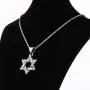 COTTVOTT Charm Star of David Pendant Necklace Stainless Steel Link Chain for Men Jewish Jewelry COTTVOTT Charm Star of David Pendant Necklace Stainless Steel Link Chain for Men Jewish Jewelry