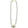 EFDF Vivienne Westwood Gold Saturn Pearl Necklace Rhinestone Imitation Necklace with Special Box for Women and Girls EFDF Vivienne Westwood Gold Saturn Pearl Necklace Rhinestone Imitation Necklace with Special Box for Women and Girls