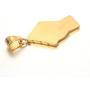 PAURO Stainless Steel Vintage Champion Fist Gold Pendant Titanium Chain Mens Necklace