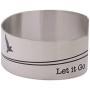 Vera Viva Let It Go Hidden Inspiration Bird Design Cuff Bracelet, Stainless Steel in Adjustable Fit