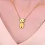 Jewel Valley 18k Gold Plated Teddy Bear Pendant Necklaces for Women with Body-Rotating Design Cute Animal Jewelry Gifts with 16 and a 2 Extension Chain Jewel Valley 18k Gold Plated Teddy Bear Pendant Necklaces for Women with Body-Rotating Design Cute Animal Jewelry Gifts with 16 and a 2 Extension Chain