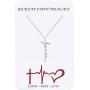 QUALEAP Faith Cross Necklace for Women & Girls – Cross Pendant Necklace, Religious Jewelry