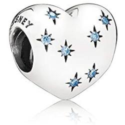 Pandora Womens Disney Cinderella Heart Silver Charm - 791593CFL