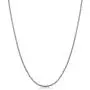 ARGENTO REALE 925 Sterling Silver Solid Round Box Link Chain Necklace - 925 Rhodium Necklace Chains 1.5MM - 3.5MM, Box Chain, Pendant Chain ARGENTO REALE 925 Sterling Silver Solid Round Box Link Chain Necklace - 925 Rhodium Necklace Chains 1.5MM - 3.5MM, Box Chain, Pendant Chain