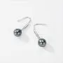 Freshwater Pearl Earrings Dangle Drop Sterling Silver Earrings Diamond Accented Fine Jewelry for Women Freshwater Pearl Earrings Dangle Drop Sterling Silver Earrings Diamond Accented Fine Jewelry for Women