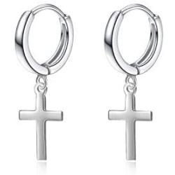 Huggie Hoop Ear Cuff Earrings