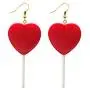 Cute Handmade Cartoon Lollipop Dangle Earrings Resin Heart-shaped Lollipop Drop Earring Funny Candy Color Simulation Food Earring for Women Girl Party Jewelry Cute Handmade Cartoon Lollipop Dangle Earrings Resin Heart-shaped Lollipop Drop Earring Funny Candy Color Simulation Food Earring for Women Girl Party Jewelry