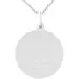 Ritastephens Italian Sterling Silver or Gold Tone Round Saint St Christopher Medal Charm Pendant Necklace (Varying Sizes) Ritastephens Italian Sterling Silver or Gold Tone Round Saint St Christopher Medal Charm Pendant Necklace (Varying Sizes)