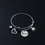 G-Ahora Mama Elephant Bracelet Keychain Necklace Mama and Baby Elephant Jewelry Elephant Gift for Mom New Mommy