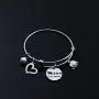 G-Ahora Mama Elephant Bracelet Keychain Necklace Mama and Baby Elephant Jewelry Elephant Gift for Mom New Mommy