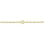 Kooljewelry Yellow Gold Over Sterling Silver Singapore Bead Station Bracelet (7.5 inch)