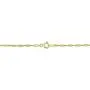 Kooljewelry Yellow Gold Over Sterling Silver Singapore Bead Station Bracelet (7.5 inch) Kooljewelry Yellow Gold Over Sterling Silver Singapore Bead Station Bracelet (7.5 inch)