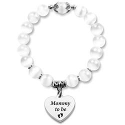 Mommy to be Bracelet Expecting Mom Jewelry Pregnant Mom Gift Baby Announcement Gift for New Mom New Mommy (mommy to be SBR)