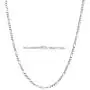 Pori Jewelers 925 Sterling Silver Figaro Chain Necklace - 4mm-10.5mm - Made in Italy - Lobster Claw Pori Jewelers 925 Sterling Silver Figaro Chain Necklace - 4mm-10.5mm - Made in Italy - Lobster Claw