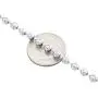 Real 10K White Gold Bead Moon Cut Link Solid Chain Necklace 5mm | 24-30 inches