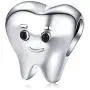 LAMOONY Smile Tooth Charm 925 Sterling Silver Health Charm Anniversary Charm Love Charm Birthday Charm for Pandora Charm Bracelet