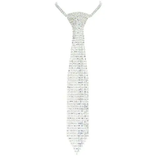 SP Sophia Collection Womens Fashion Shining Rhinestone Choker Tie Inspired Drop Necklace SP Sophia Collection Womens Fashion Shining Rhinestone Choker Tie Inspired Drop Necklace
