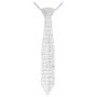 SP Sophia Collection Womens Fashion Shining Rhinestone Choker Tie Inspired Drop Necklace