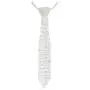SP Sophia Collection Womens Fashion Shining Rhinestone Choker Tie Inspired Drop Necklace SP Sophia Collection Womens Fashion Shining Rhinestone Choker Tie Inspired Drop Necklace