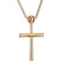 JIAHATE Baseball Necklace for Men,Boys Sports Stainless Steel Cross Pendant Necklace and Baseball Cross Necklaces Jewelry Gift