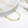 18K Solid Gold Bracelet for Women, Dainty Real Gold Beads Ball Adjustable Chain Bracelet Fine Jewelry Gift for Her, Wife, Mom, Girls, 6.5 18K Solid Gold Bracelet for Women, Dainty Real Gold Beads Ball Adjustable Chain Bracelet Fine Jewelry Gift for Her, Wife, Mom, Girls, 6.5