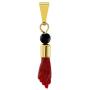 In Season Jewelry 18k Gold Plated Red Figa Hand Good Luck Evil Eye Protection Charm