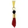 In Season Jewelry 18k Gold Plated Red Figa Hand Good Luck Evil Eye Protection Charm In Season Jewelry 18k Gold Plated Red Figa Hand Good Luck Evil Eye Protection Charm
