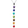 Jewelry Yoga 7 Chakra Necklace with Stones – Mala Y-Shaped Chain Necklaces - Reiki Chakra Healing Energy Beads - Protection, Energy, Healing …