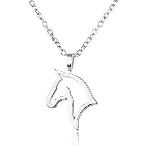 Luvalti Horse Pendant Necklace - Animal Lovers Gift - Family and Friends Jewelry Luvalti Horse Pendant Necklace - Animal Lovers Gift - Family and Friends Jewelry
