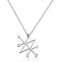 CENWA Sceal Sigil of Azazel Sigil of Demons Necklace Satan Necklace Lesser Key Demon Seal Pendant Goetia Necklace Lemegeton Jewelry Seal Lucifer