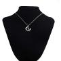BAUNA Horse Gift Jewelry Good Luck Horseshoe Pendant Necklace with Cross Charm for Cowgirl Cowboy