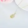 14k Solid Gold Squirrel Elk Cat Fox Necklaces for Women Necklaces Gold Jewelry Present for Wife Girlfriend Mother