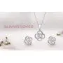 1/4 CT.TW. Genuine Diamond Love Knot Gift Boxed Set in Sterling Silver with 18'' Box Chain 1/4 CT.TW. Genuine Diamond Love Knot Gift Boxed Set in Sterling Silver with 18'' Box Chain