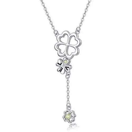 Waysles Heart Pendant Necklace for Women I Love You Rose Flower Opal Necklaces Gifts for Girlfriend Her Waysles Heart Pendant Necklace for Women I Love You Rose Flower Opal Necklaces Gifts for Girlfriend Her