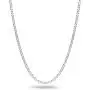 LeCalla Links Sterling Silver Italian Jewelry 1.5 MM, 2 MM, 3 MM Rolo Link Chain Necklace for Teen Women and Men (16, 18, 20, 24 Inches)