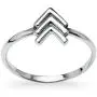 925 Sterling Silver Arrow Triple Chevron V-Shape Ring for Women Teen Girls | Sizes 5-10