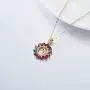 Blocaci 14K Yellow Gold Peacock Pendant Necklaces for Women Cubic Zirconia Anniversary Valentines Day, Jewelry for Wife Girlfriend Mother, 18 Blocaci 14K Yellow Gold Peacock Pendant Necklaces for Women Cubic Zirconia Anniversary Valentines Day, Jewelry for Wife Girlfriend Mother, 18