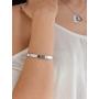 Tstars Mothers Day Bracelet Mom Home is Wherever You are Gifts for Mom Adjustable Stainless Steel Bangle Bracelet