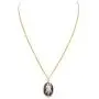 Rosemarie Collections Womens Religious Oval Medal Pendant Necklace (Divine Mercy/St Faustina) Rosemarie Collections Womens Religious Oval Medal Pendant Necklace (Divine Mercy/St Faustina)