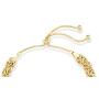 MiaBella 925 Sterling Silver Italian Byzantine Bolo Bracelet for Women, Adjustable Bracelet Handmade in Italy