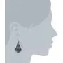 1928 Jewelry Filigree Teardrop Chandelier Earrings