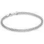 Miabella 925 Sterling Silver Italian 4mm Mesh Link Chain Bracelet for Women Teen Girls 6.5, 7, 7.5, 8 Inch Made in Italy Miabella 925 Sterling Silver Italian 4mm Mesh Link Chain Bracelet for Women Teen Girls 6.5, 7, 7.5, 8 Inch Made in Italy
