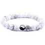 Tattooshe Handmade Bracelet Classic Natural Stone White and Black Yin Yang Taichi Taiji Bagua Beaded Bracelets for Men Women Jewelry Gift Tattooshe Handmade Bracelet Classic Natural Stone White and Black Yin Yang Taichi Taiji Bagua Beaded Bracelets for Men Women Jewelry Gift