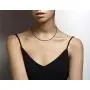 Miabella Genuine Italian 2mm Black or Brown Leather Cord Chain Necklace for Men Women with 925 Sterling Silver Clasp 14, 16, 18, 20, 22, 24, 26 Inch Made in Italy