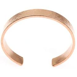 10mm Wide Hammered Copper Cuff Bracelet By John Brana Handmade Jewelry 100% Uncoated Solid Copper Cuff