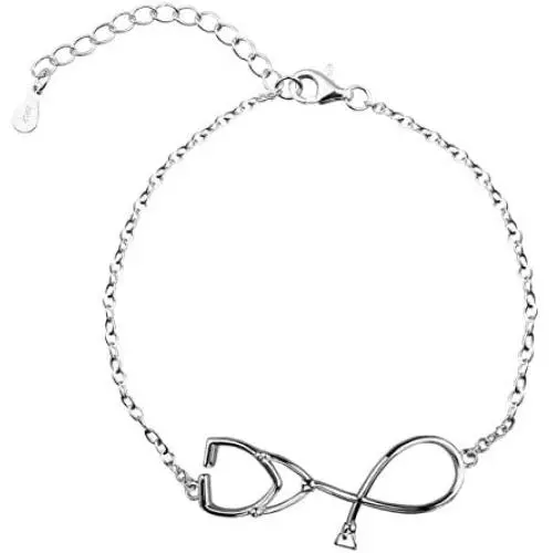 VENSERI 925 Sterling Silver Stethoscope Bracelet Medical Jewelry Gift for Doctors Gift for Nurse Medical VENSERI 925 Sterling Silver Stethoscope Bracelet Medical Jewelry Gift for Doctors Gift for Nurse Medical