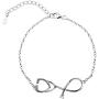 VENSERI 925 Sterling Silver Stethoscope Bracelet Medical Jewelry Gift for Doctors Gift for Nurse Medical