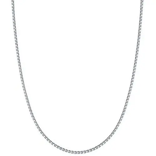 Sterling Silver 1.8mm Classic Italian Box Chain Necklace, 16'' - 30''