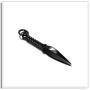 Xusamss Fashion Titanium Steel Spear Pendant Necklace,22'' Link Chain